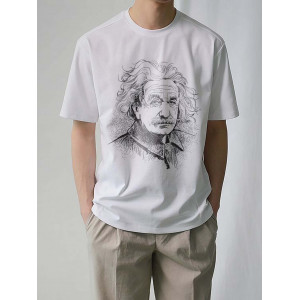 Tricou Albert Einstein (1879-1955).